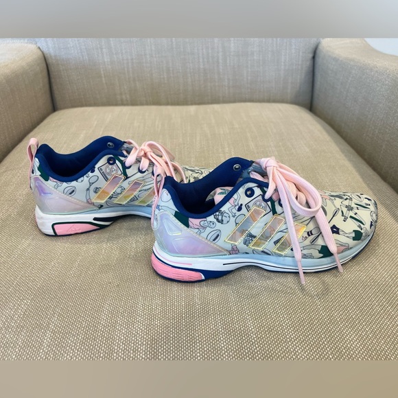 Adidas x Mary Katrantzou ZX Flux Tech Blue - Picture 6 of 14